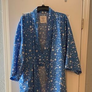 Printfresh Celestial Blue Robe